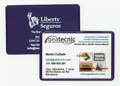 Funda per a Targetes de Crèdit, DNI, Visa, etc.